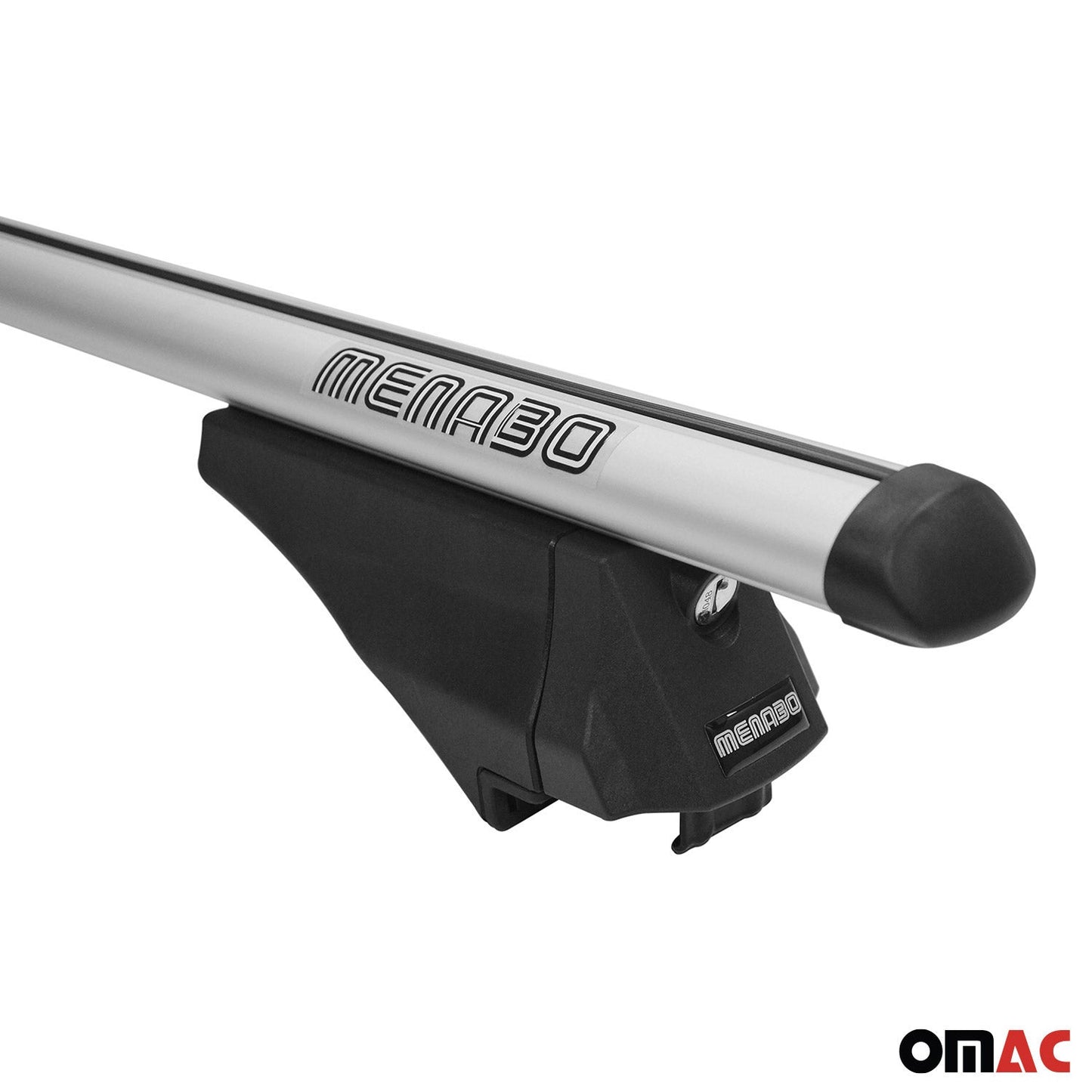 Menabo Dachträger Grundtäger für Kia Sportage SL 2010-2015 75kg Alu Silber 2tlg