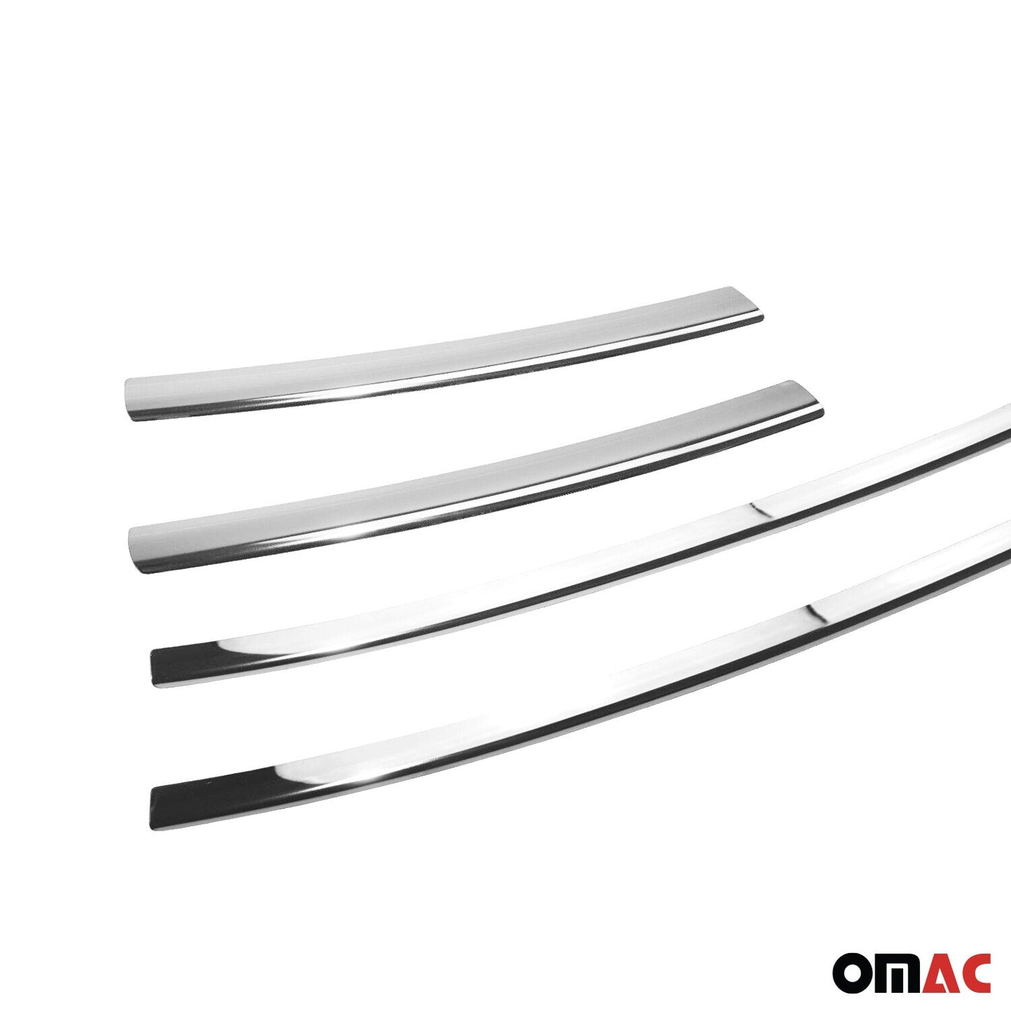 Kühlergrill Leisten Grillleisten für VW Jetta 2010-2014 Edelstahl Silber 6tlg