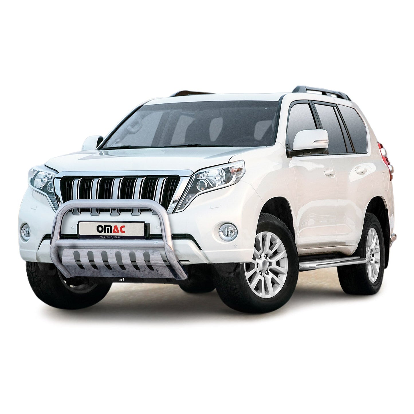 Frontbügelschutz Frontschutzbügel für Toyota Land Cruiser 150 2013-17 ABE Silber