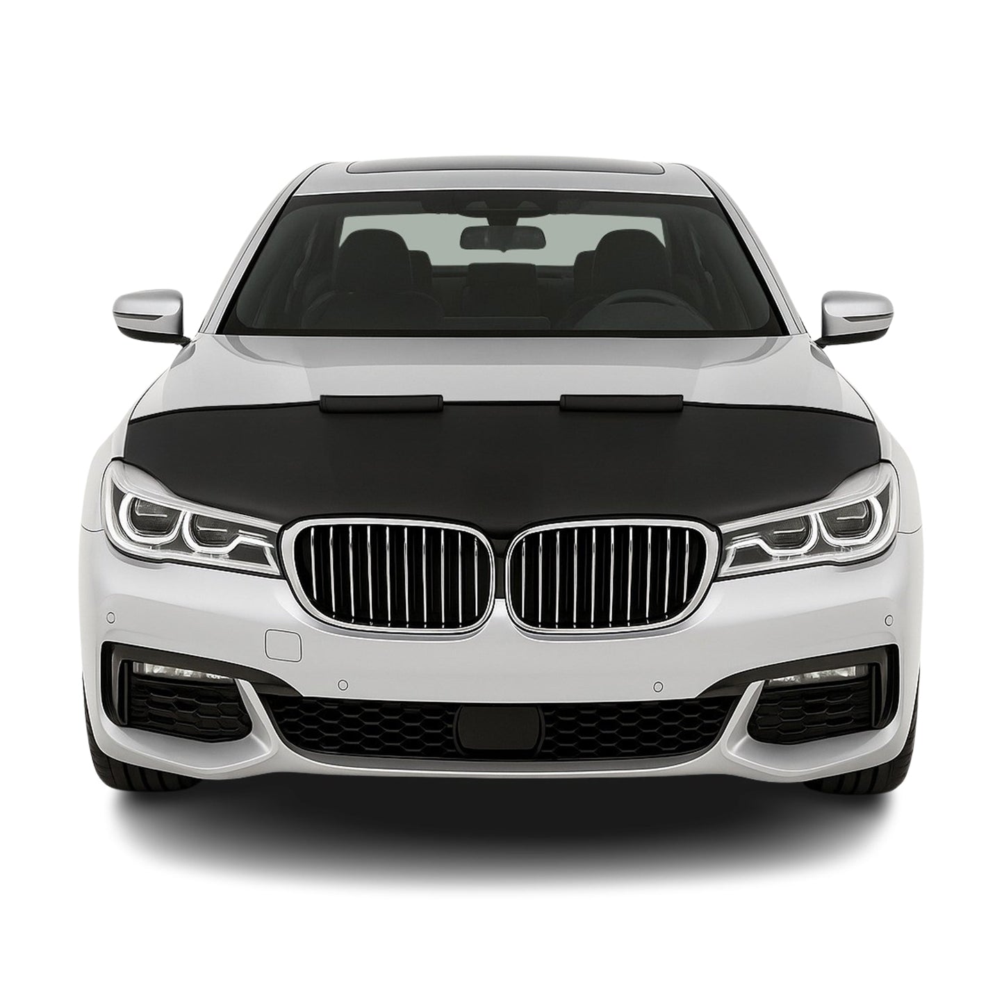 Protecție capotă anti-ciobituri pentru BMW Seria 7 G11 G12 2015-2024 Negru Jumătate