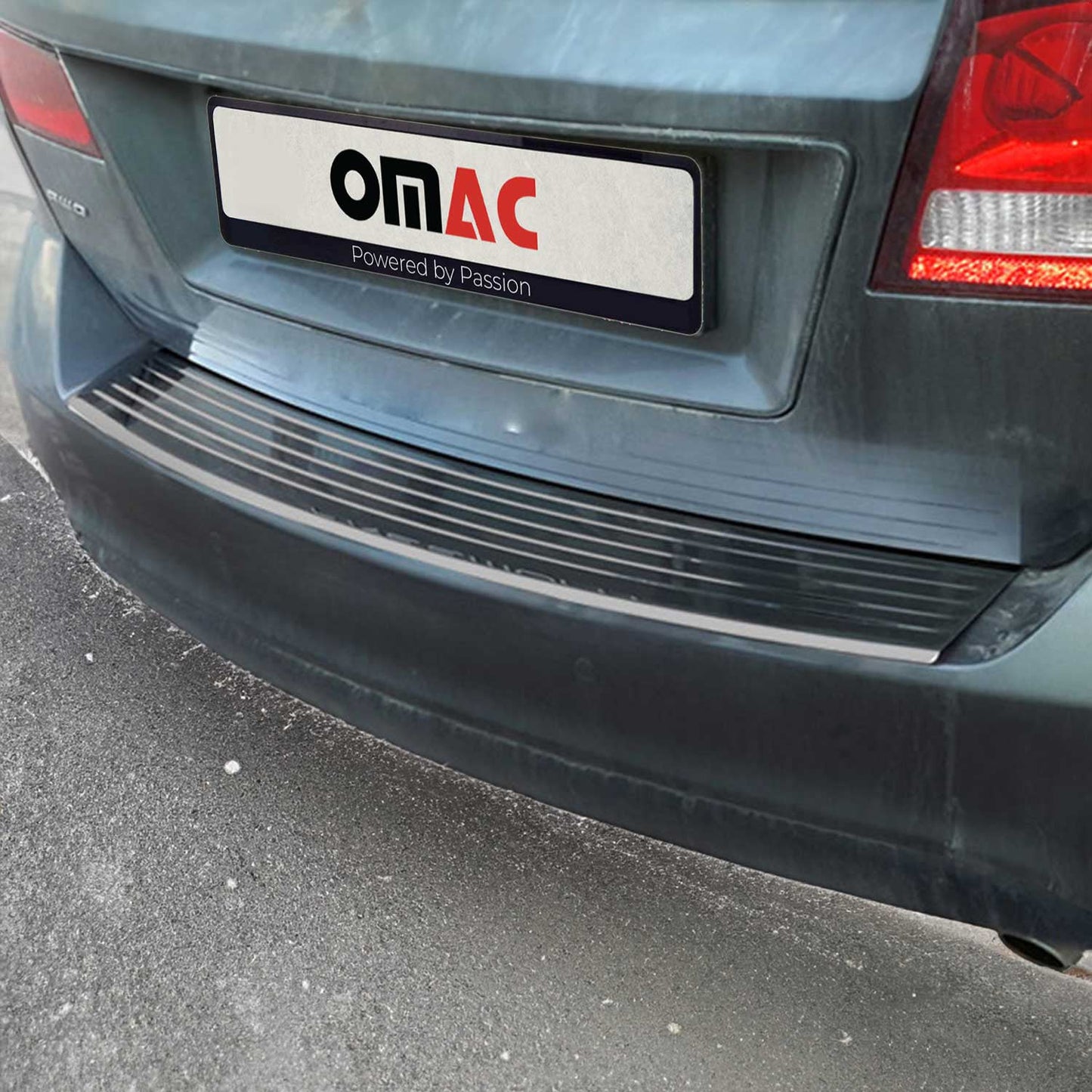 Ladekantenschutz Stoßstangenschutz für Dodge Journey 2008-2021 Edelstahl Dunkel