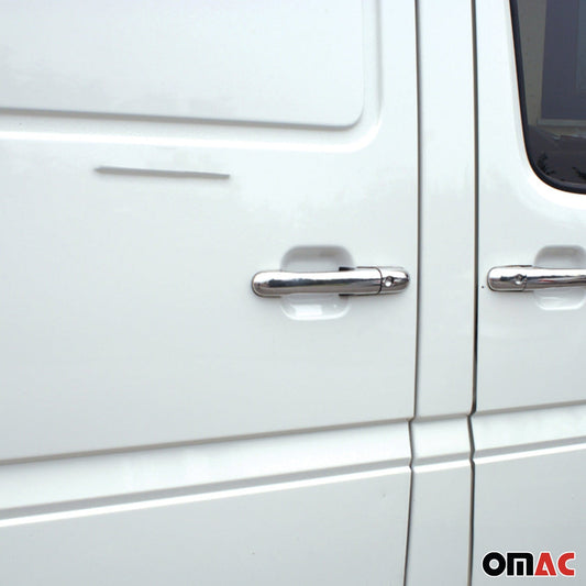Capac mâner ușă, capace mânere ușă pentru Mercedes Vito 1996-2003 3 uși oțel inoxidabil 6x