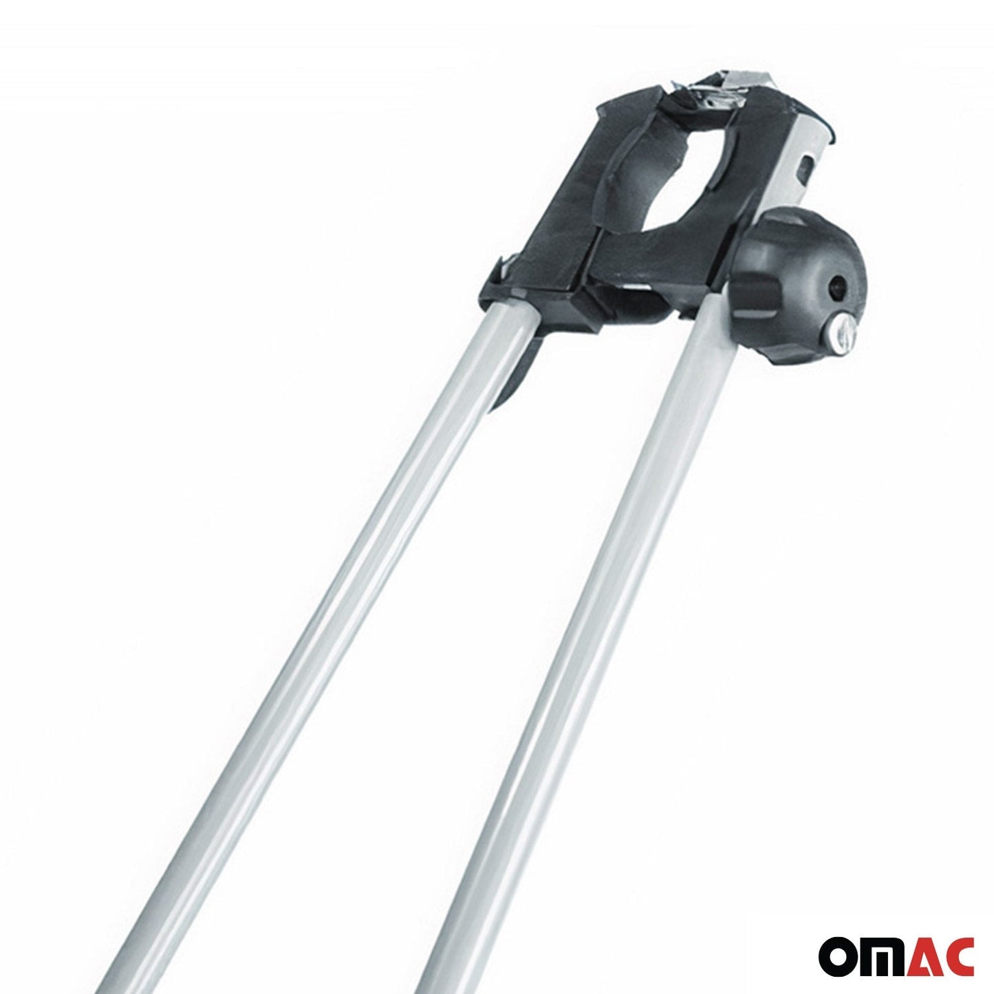 2x Suport de bicicletă pentru acoperiș, suport pentru biciclete de până la 15 kg, suport pentru bicicletă din aluminiu