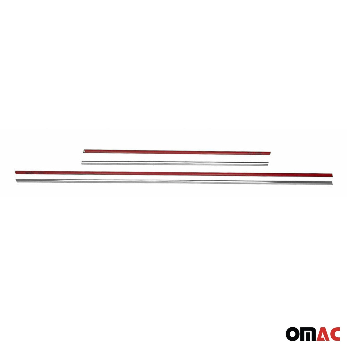 Benzi decorative pentru geamuri pentru VW Golf 1997-2003, oțel inoxidabil cromat, 4 bucăți