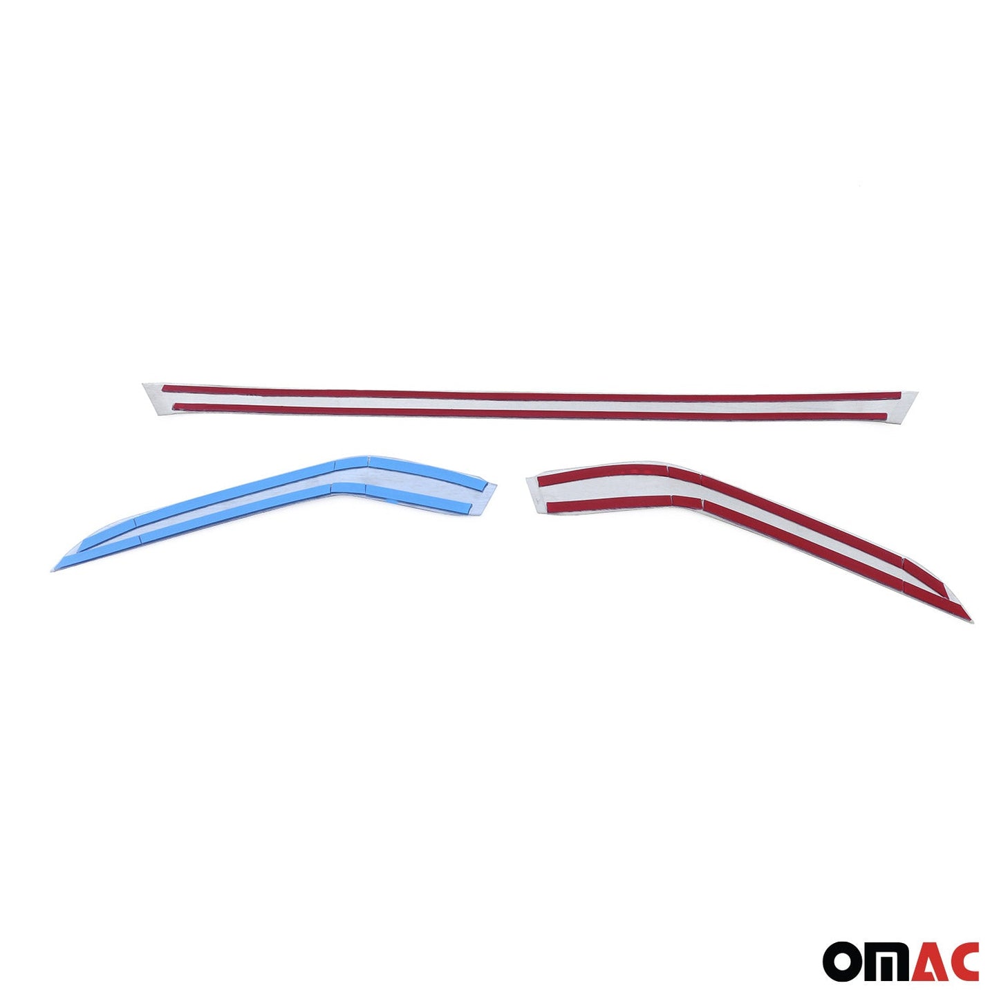 Bandă decorativă portbagaj, bandă decorativă spate pentru Nissan Juke 2020-2025, oțel inoxidabil cromat, set 3 piese