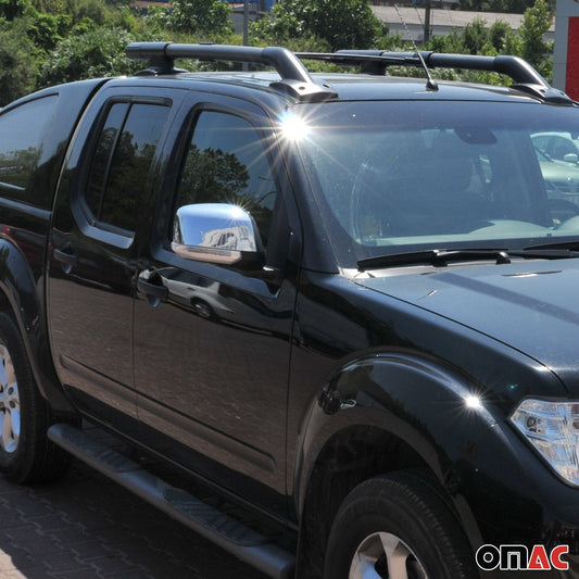 Spiegelkappen Spiegelabdeckung für Suzuki Equator 2006-2012 Edelstahl Silber