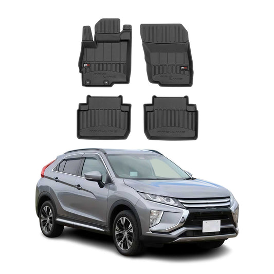 2017-2024 Mitsubishi Eclipse Cross Fußmatten TPE Schwarz 4 tlg