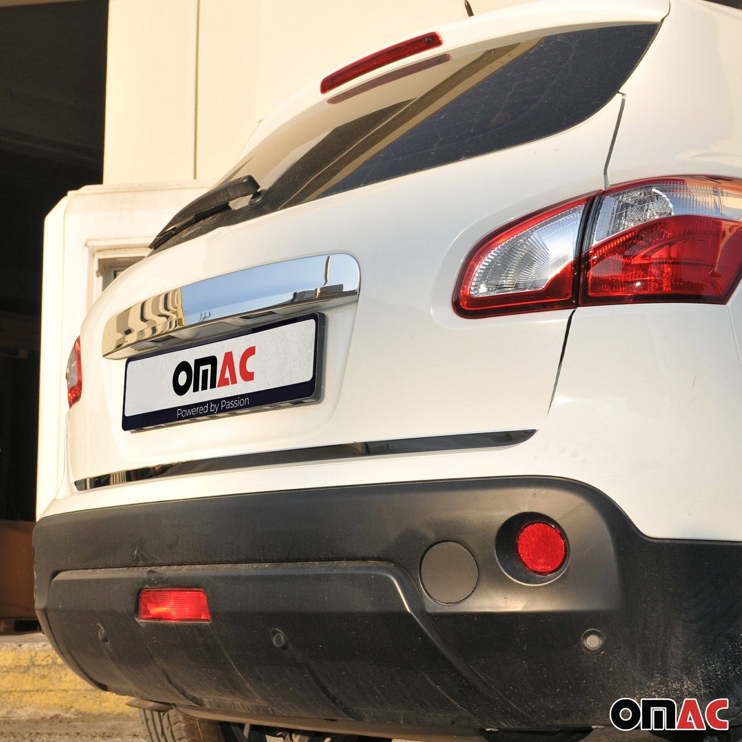 Kofferraumleiste Heckleiste für Nissan Qashqai J10 2006-2014 Untere Edelstahl