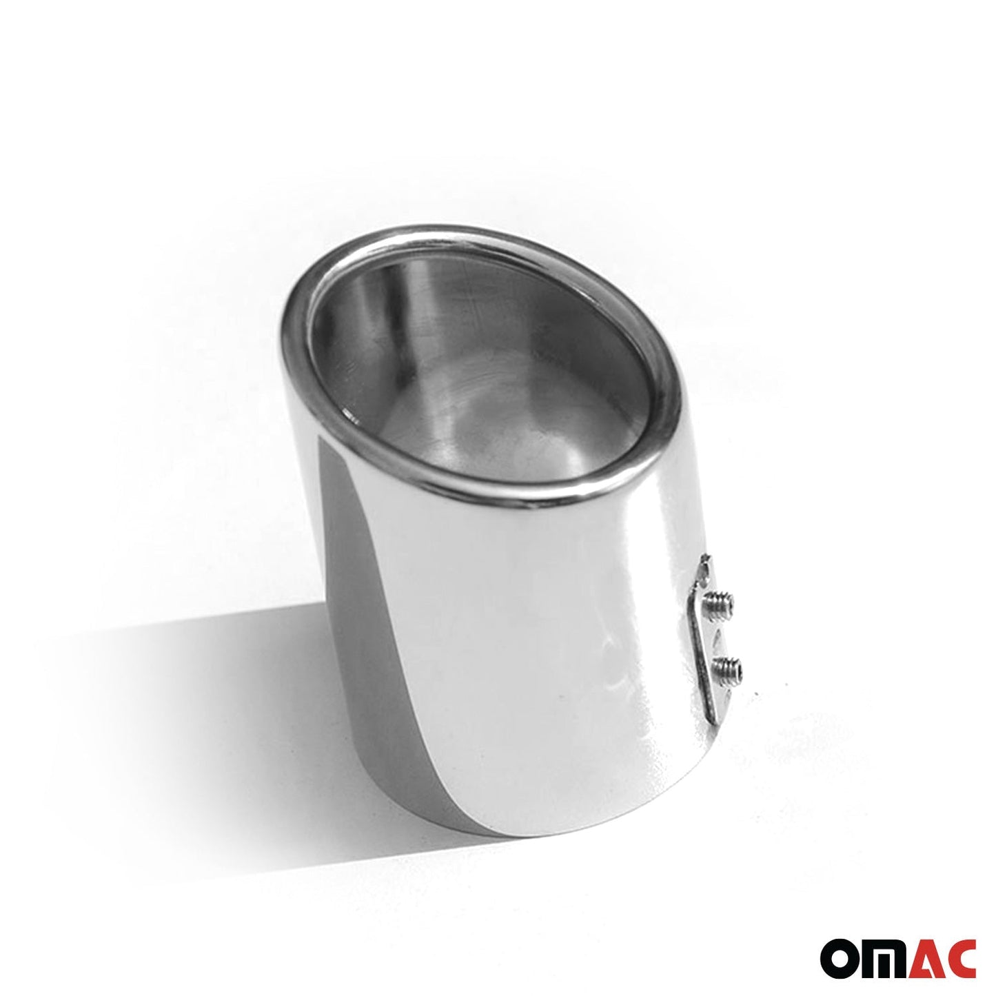 Ornamente eșapament pentru BMW Seria 4 F32 F33 F36 X1 F48 oțel inoxidabil cromat 72mm 1 bucată