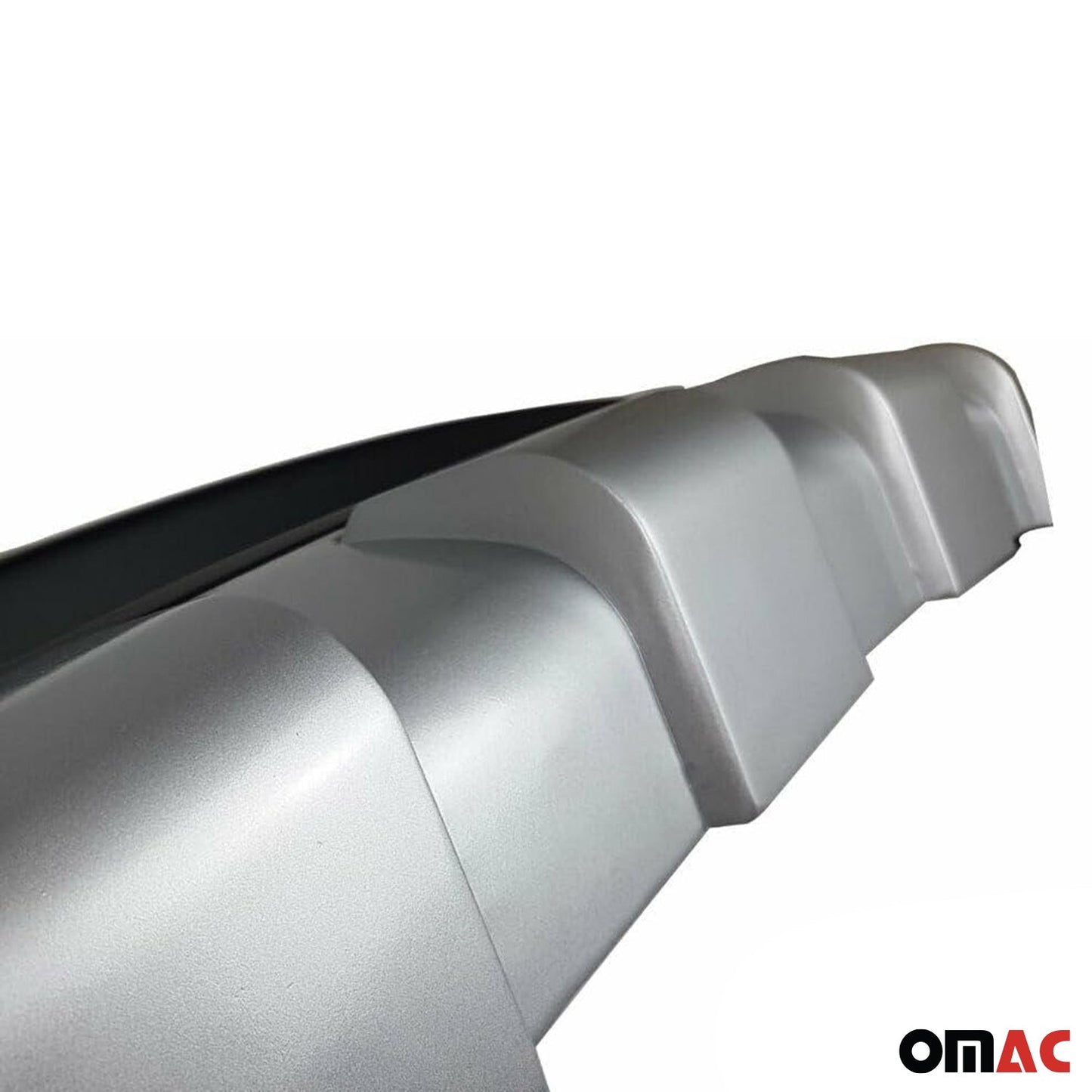 Difuzor spate bara de protecție spate pentru Hyundai ix35 2010-2012 argintiu negru 2x