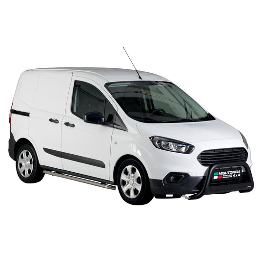 Frontbügel Frontschutzbügel für Ford Transit Courier 2018-2021 Schwarz Ø 63 mm