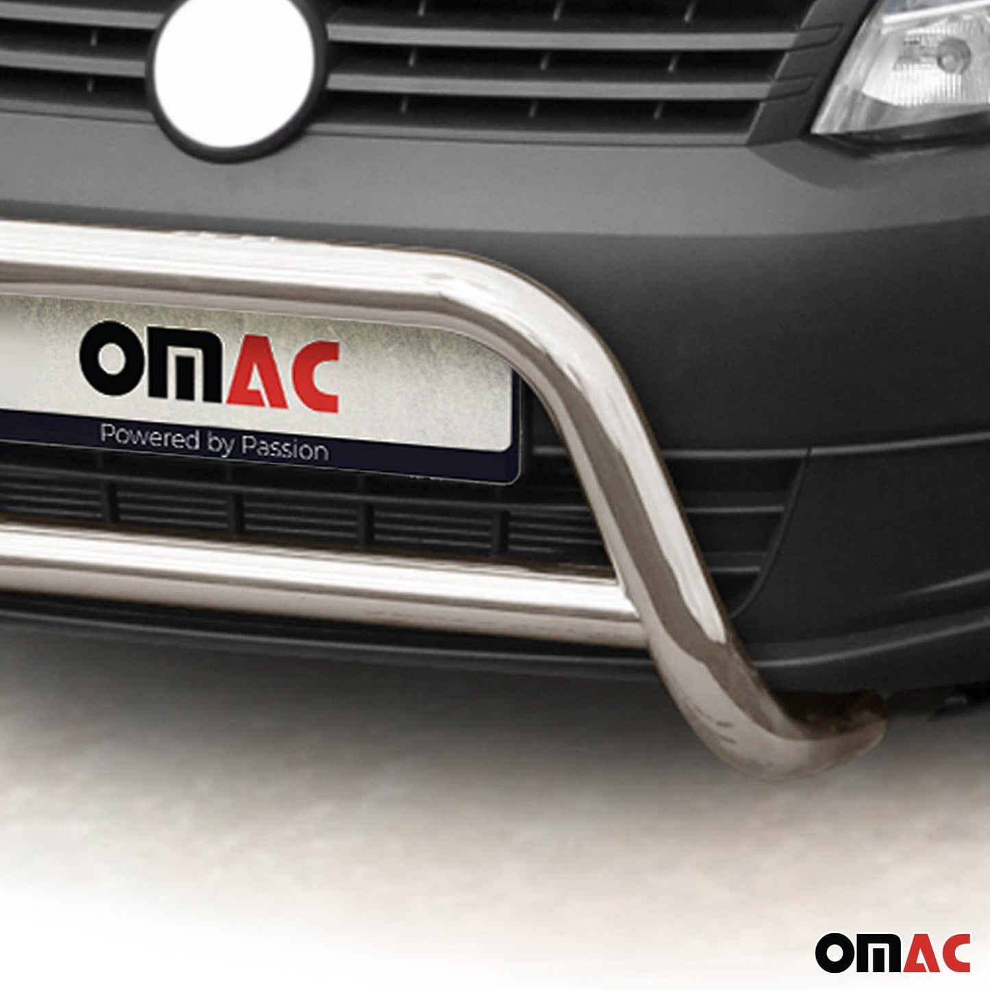 Frontbügel Schutz Frontschutzbügel für VW Caddy 2010-2018 mit ABE Stahl Silber