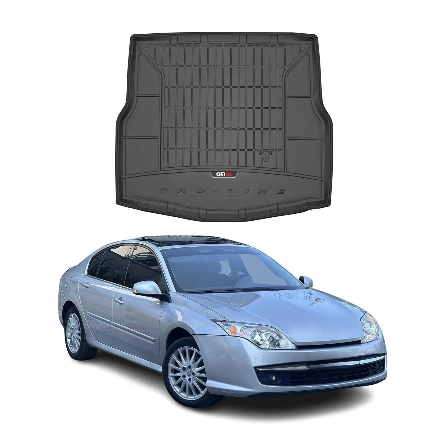 OMAC Gummi Kofferraumwanne für Renault Laguna 2007-2015 TPE Laderaumwanne