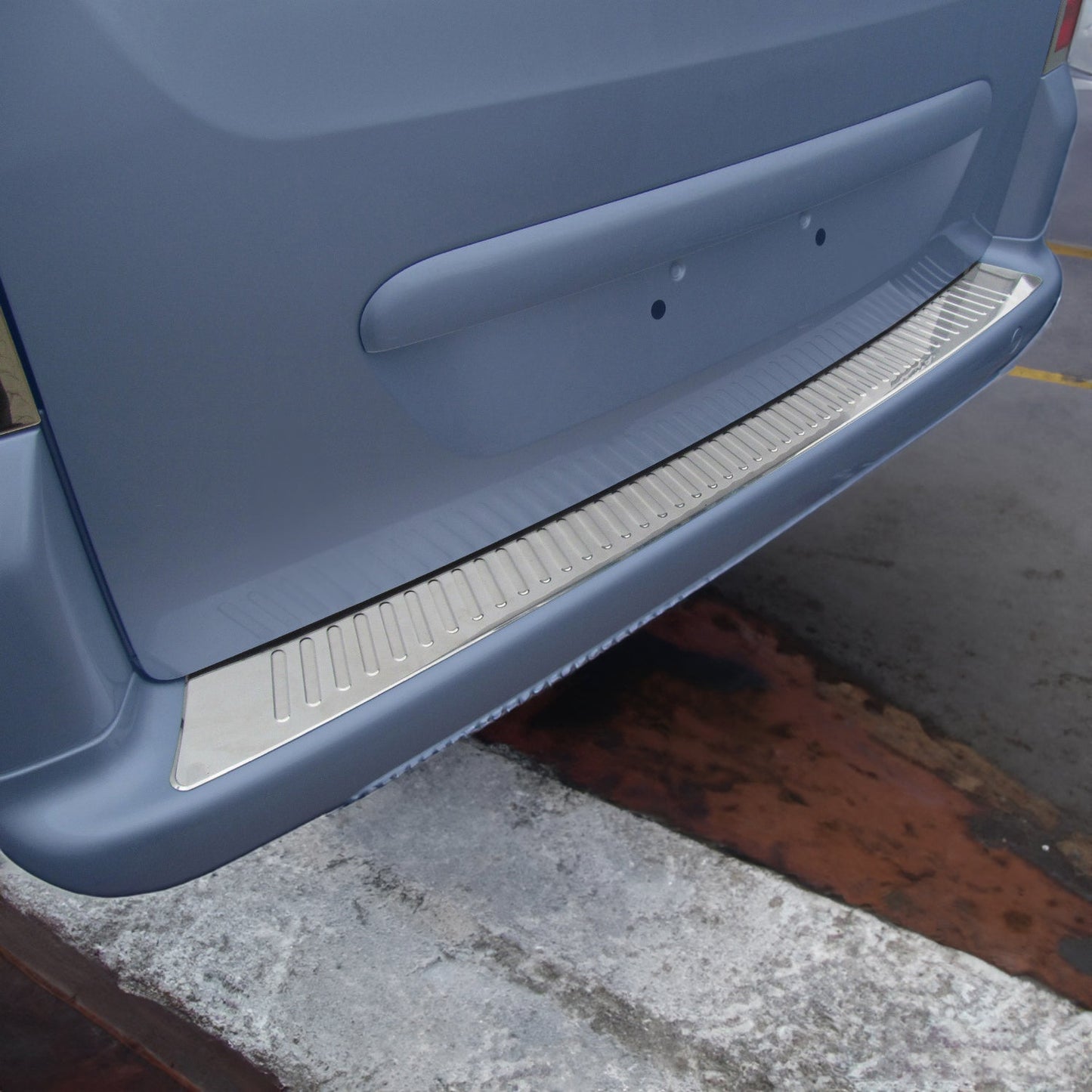 Ladekantenschutz Stoßtangen für Citroen Berlingo II 2008-2018 Chrom Edelstahl