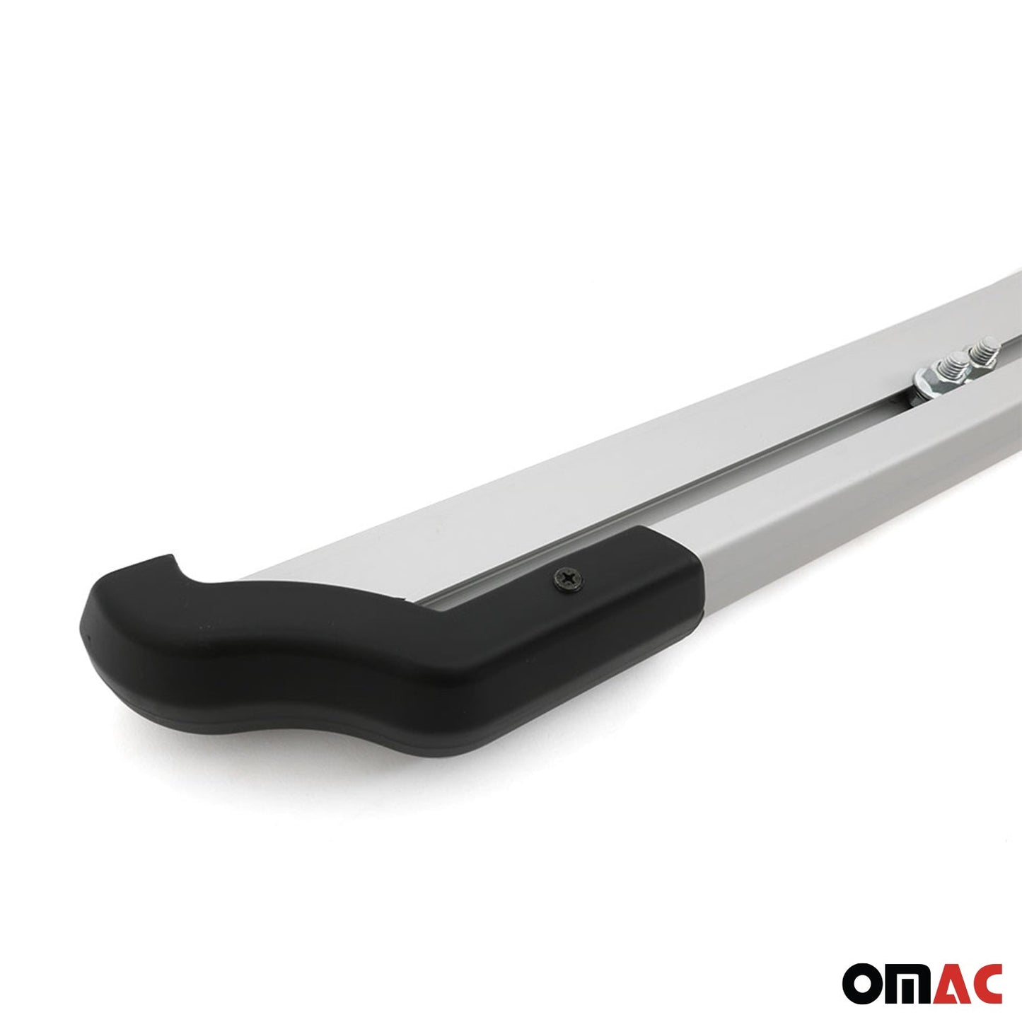 Zderzak/ochraniacz tylny do Opla Combo 2012-2018, aluminium, srebrny