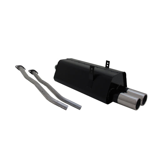 Novus Sportauspuff für BMW 3er E36 325i 2x76mm Endschalldämpfer mit ABE