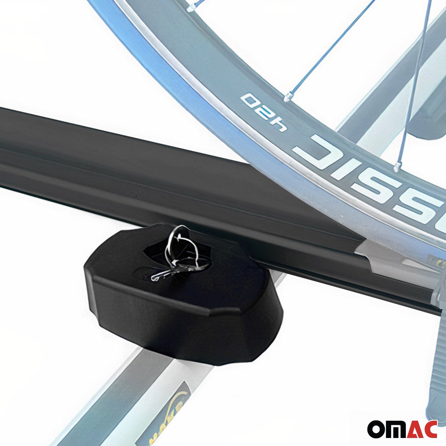 Fahrradträger Dachfahrradträger bis 17kg Aluminium Schwarz Fahrradhalter