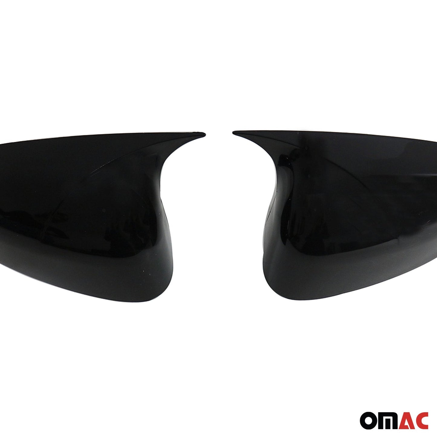 Osłony lusterek, nakładki na lusterka do Forda Tourneo Courier 2014-2018, ABS błyszczący