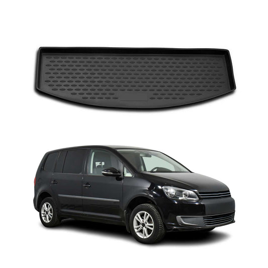 Kofferraummatte Kofferraumwanne für VW Touran 2003-2015 7 Sitze Gummi TPE