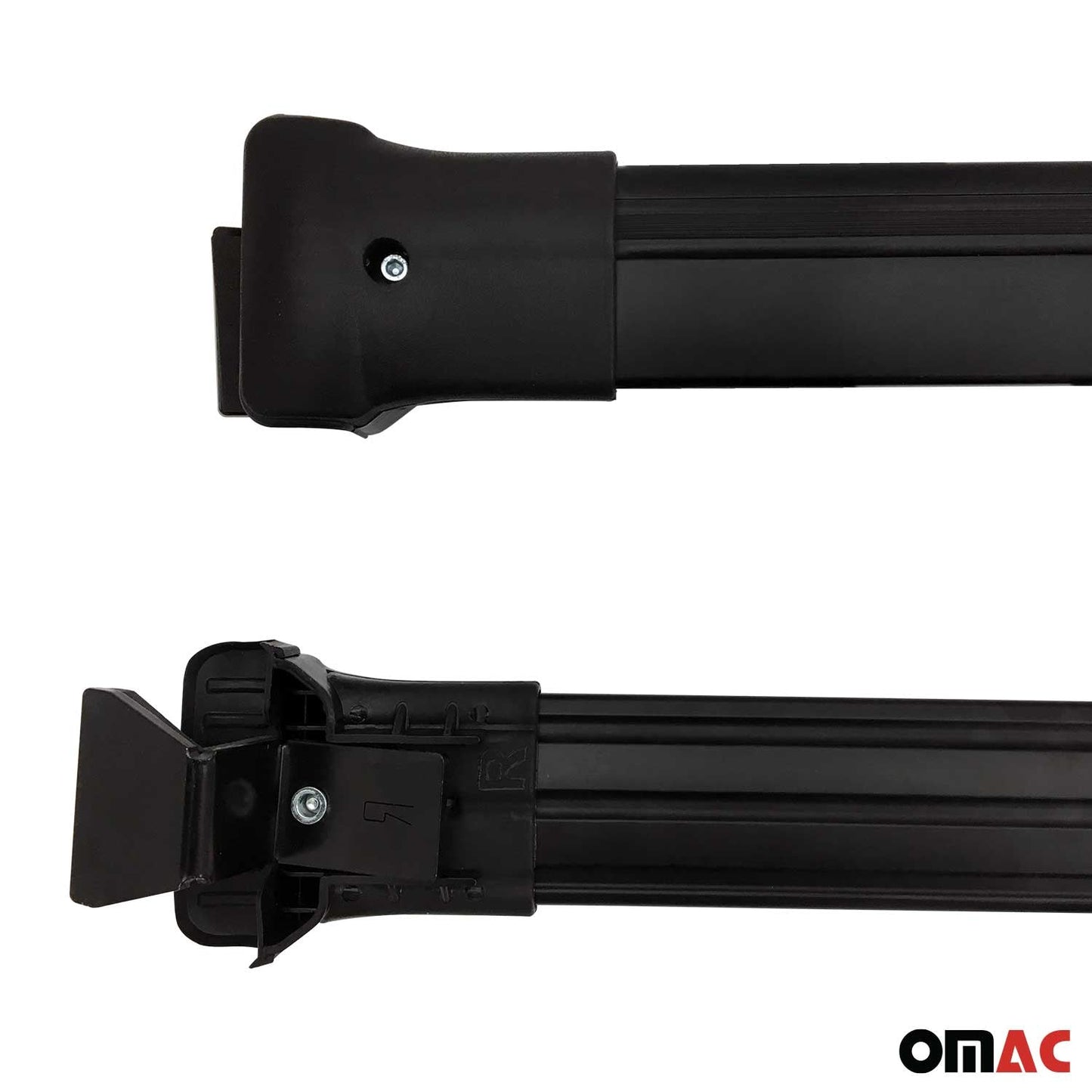 Portbagaj de plafon Dacia Duster mk2 2018-2021 Pre-FL 75kg aluminiu negru 2x