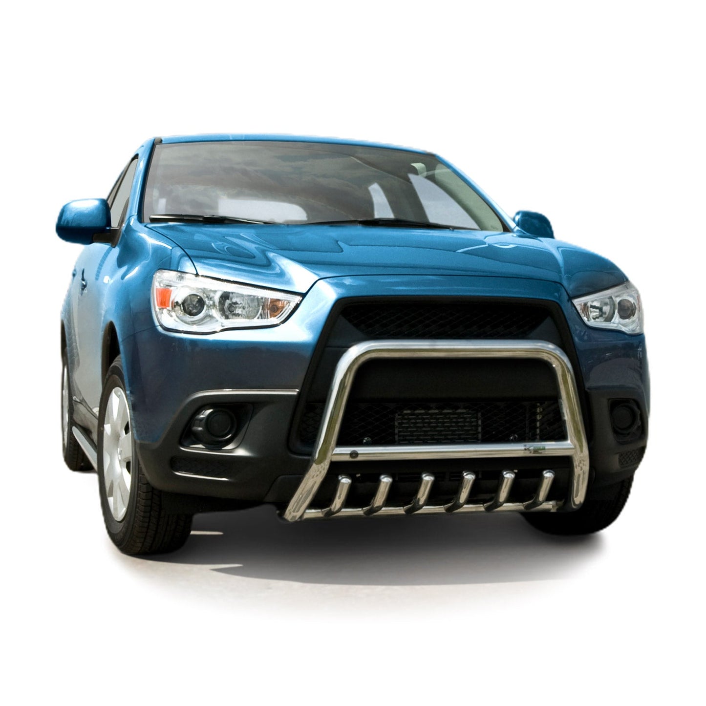 Bară de protecție/buton față pentru Mitsubishi ASX 2010-2013 cu ABE (omologare de tip germană) Oțel Argintiu