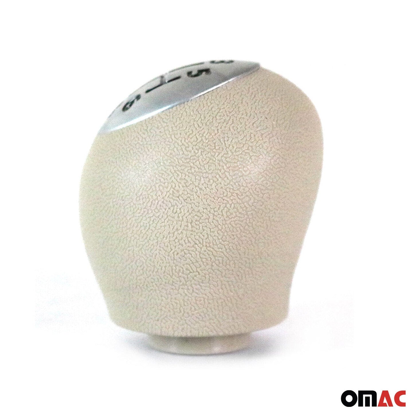 Schaltknopf Schaltknauf für Renault Fluence 2010-2025 6 gang Kunstleder Beige