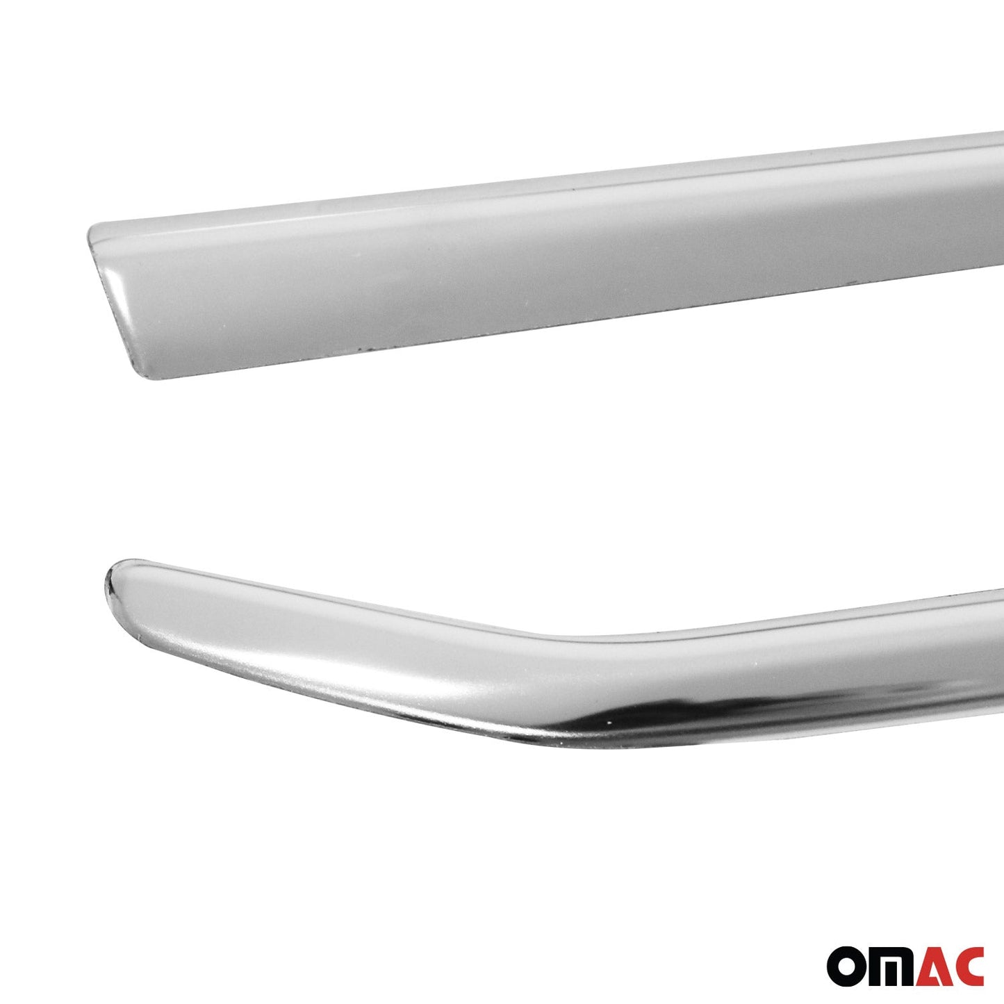 Benzi decorative pentru geamuri pentru Honda Civic Saloon 2021-2025, oțel inoxidabil, set 6 piese