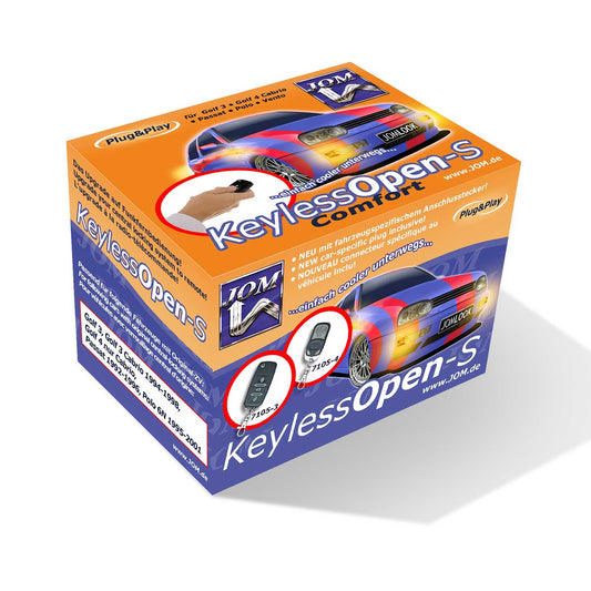 JOM Zentralverriegelung für VW Golf MK3 4 Passat 3A5 Polo 6N mit Klappschlüssel