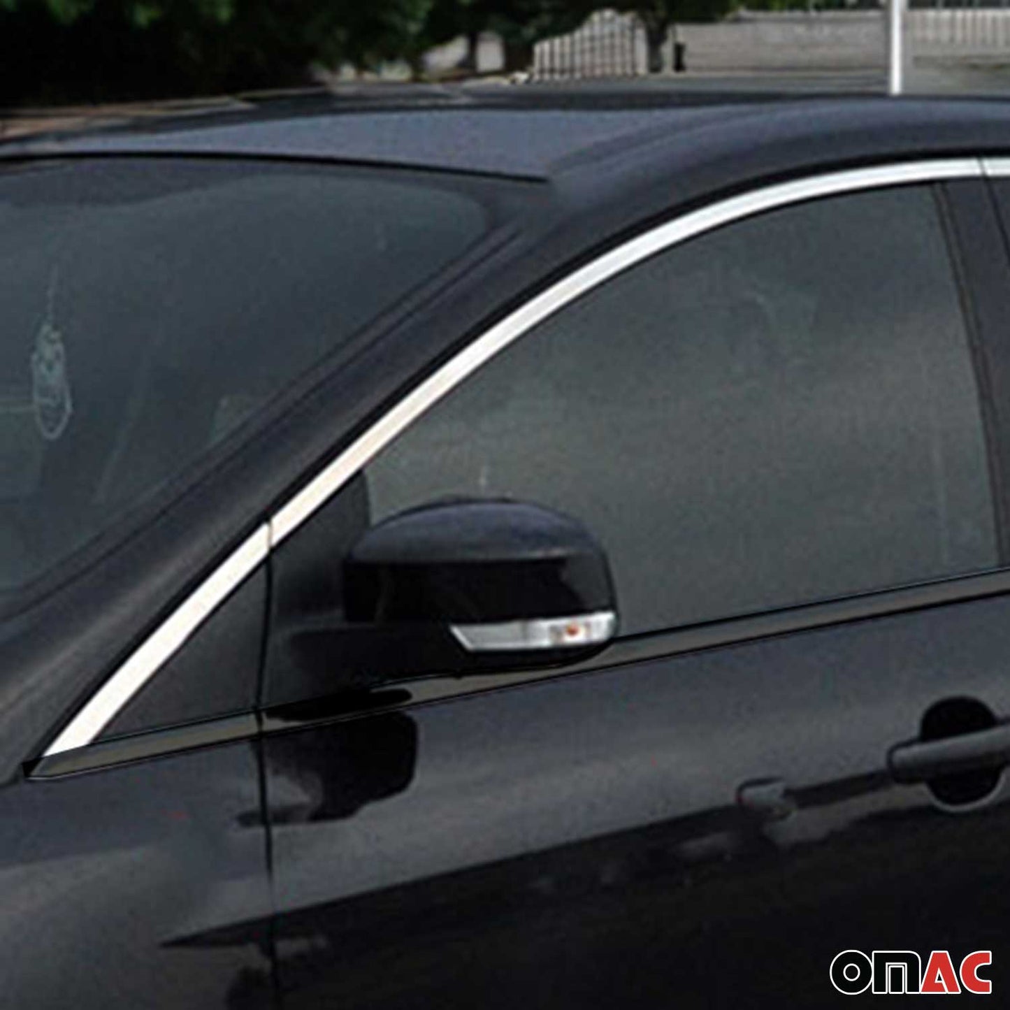 Fensterleisten Zierleisten für Ford Focus 2010-2018 obere Edelstahl Chrom 8tlg