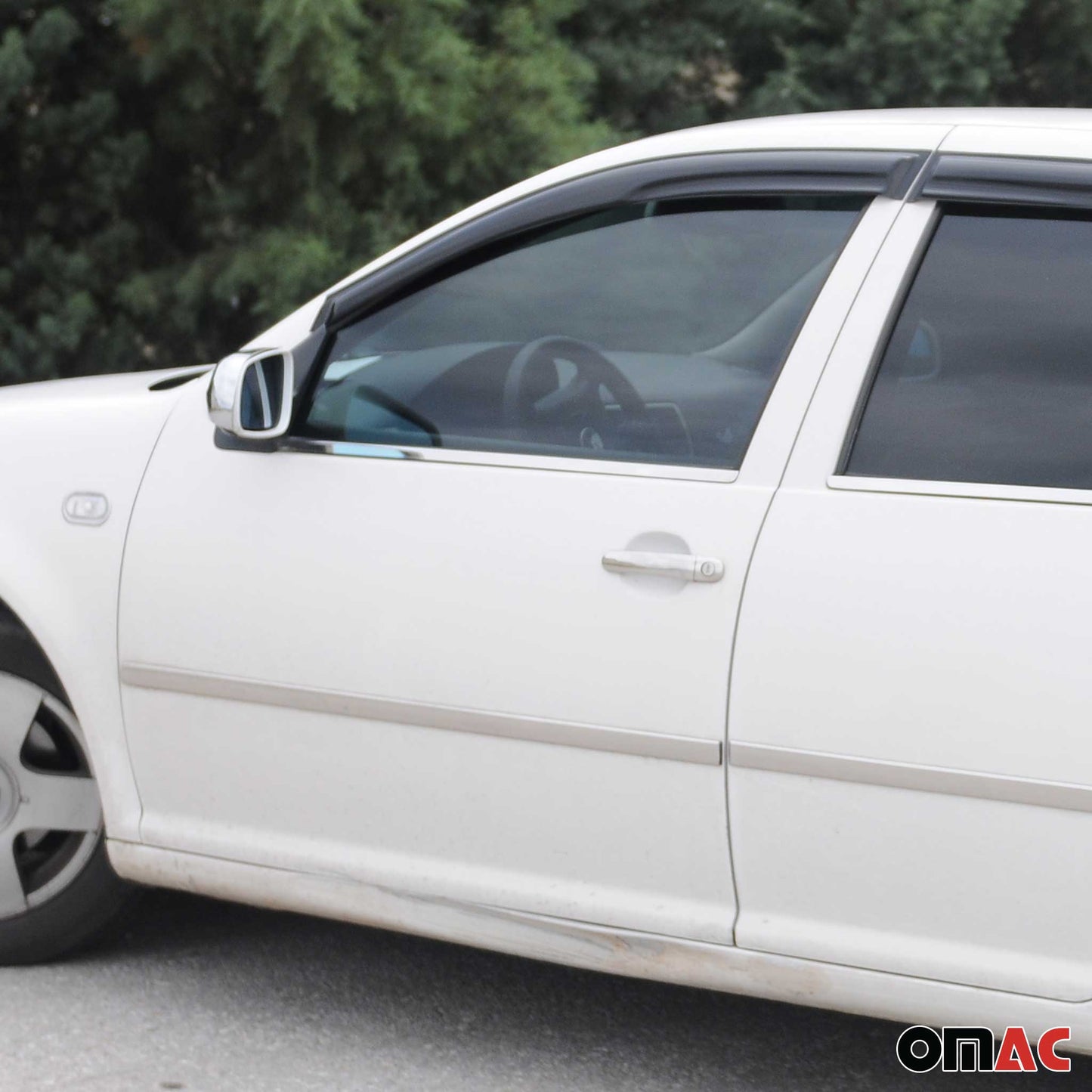 Türgriff Blende Türgriffkappen für Seat Arosa 1997-2004 Edelstahl Silber 4tlg