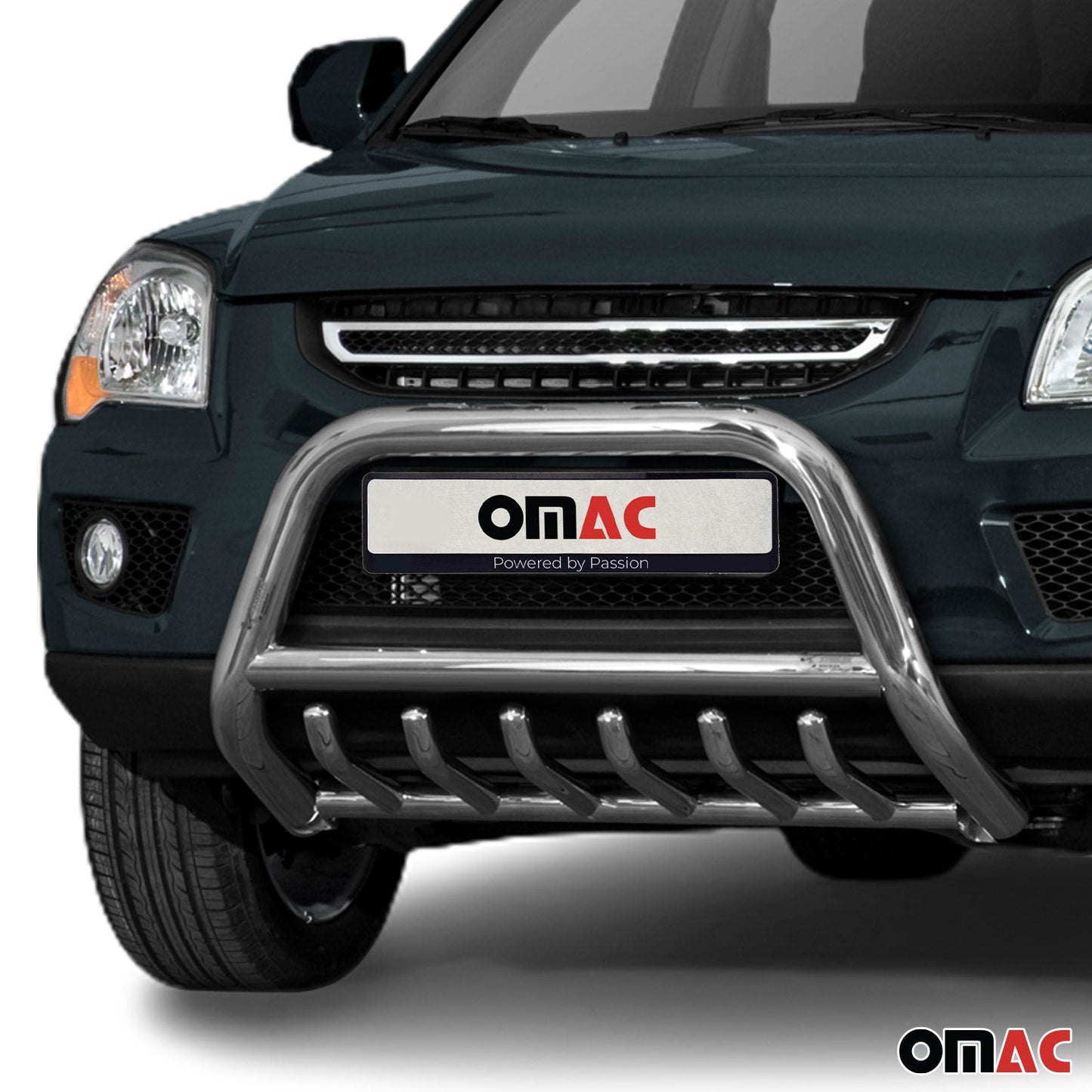 Bară de protecție/buton față pentru Kia Sportage 2008-2010 cu ABE (omologare de tip germană) Oțel Argintiu