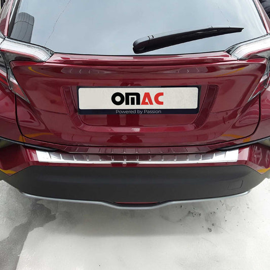 Protecție prag/bară de protecție pentru Toyota C-HR 2016-2025, oțel inoxidabil, argintiu