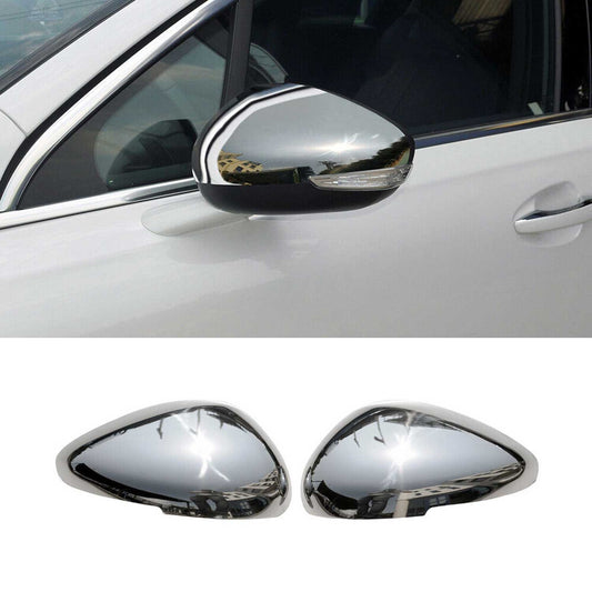 Spiegelkappen Spiegelabdeckung für Citroen C4 Grand Picasso 2013-2018 Edelstahl