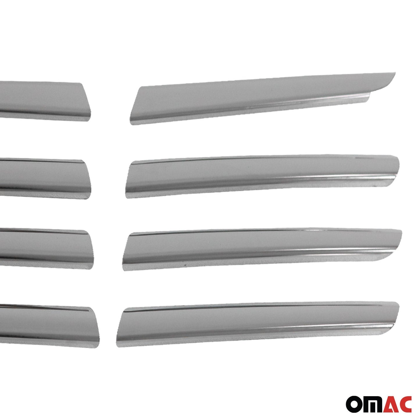 Grilă radiator Nissan Qashqai J10 2006-2014, crom, 8 benzi