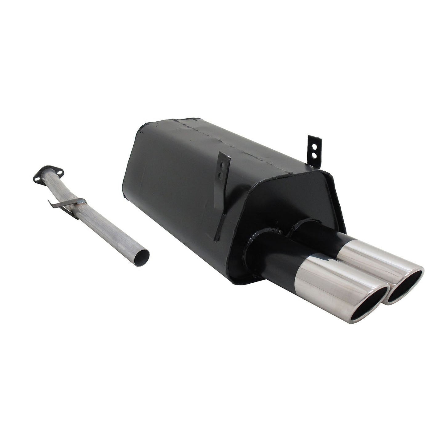 Novus Sportauspuff für BMW 3er E36 316 / 318 2x76mm SR-Design  mit ABE