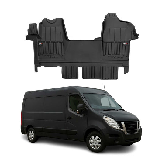2011-2025 Nissan NV400 Fußmatten TPE Schwarz 1 tlg