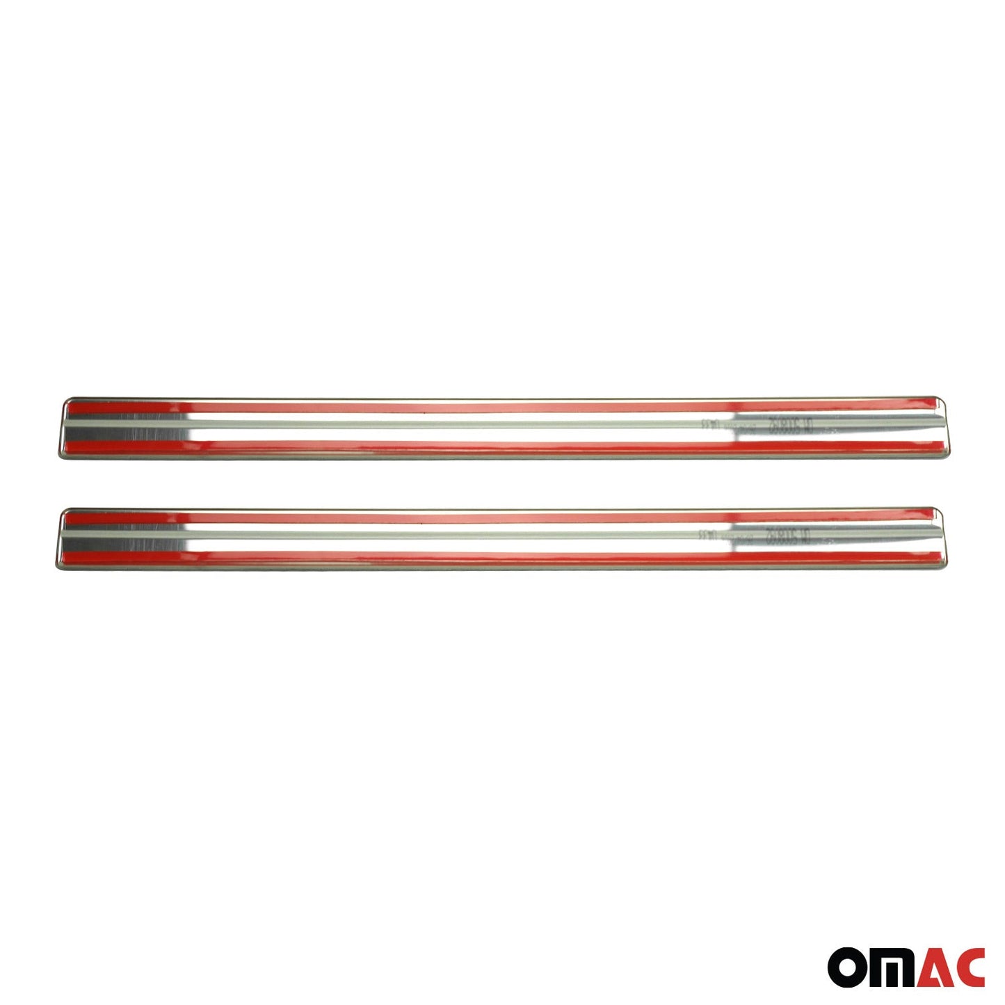 Ornamente prag uși pentru Nissan Juke 2010-2025, oțel inoxidabil, argintiu, set 2 piese