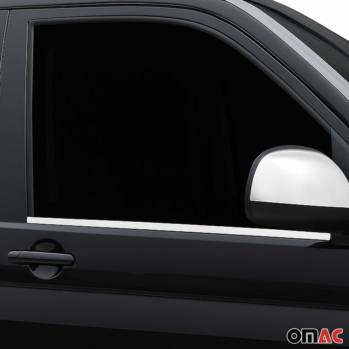 Fensterleisten Zierleisten für VW T6 T6.1 alle 2015-2024 Edelstahl Chrom 2x