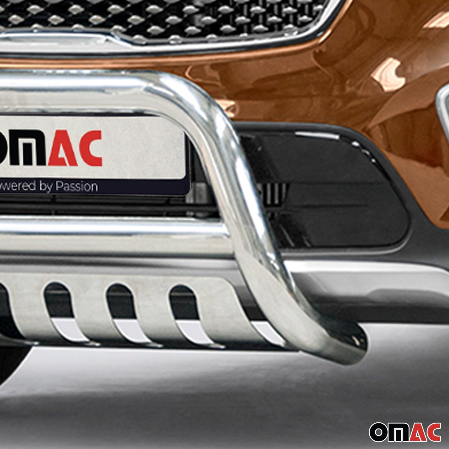 Bară de protecție/buton față pentru Kia Sorento 2015-2018 cu ABE (omologare de tip germană) oțel inoxidabil argintiu