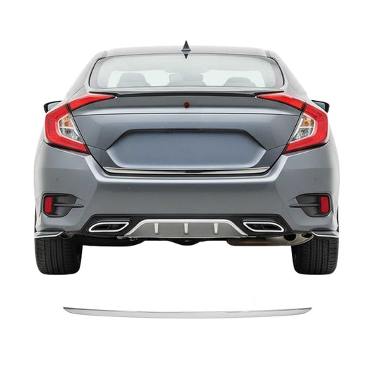 Kofferraumleiste Heckklappe Leiste für Honda Civic X 2016-2022 Edelstahl Chrom