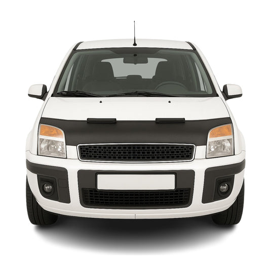 Haubenbra Steinschlagschutz Bonnet Bra für Ford Fusion 2006-2012 Schwarz Halb