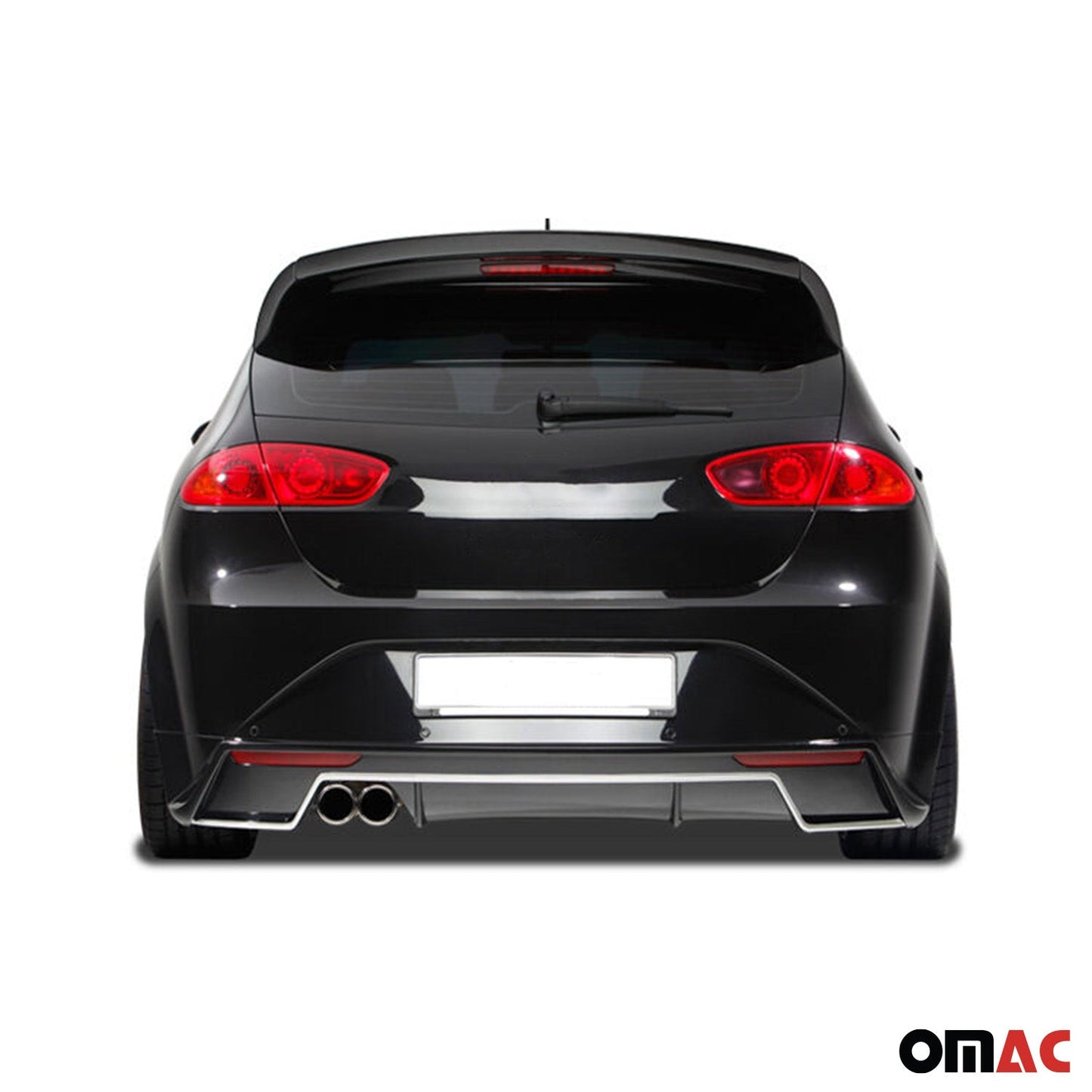 RDX Heckschürzenansatz für Seat Leon 1P Facelift 2009-2012 Unlackiert