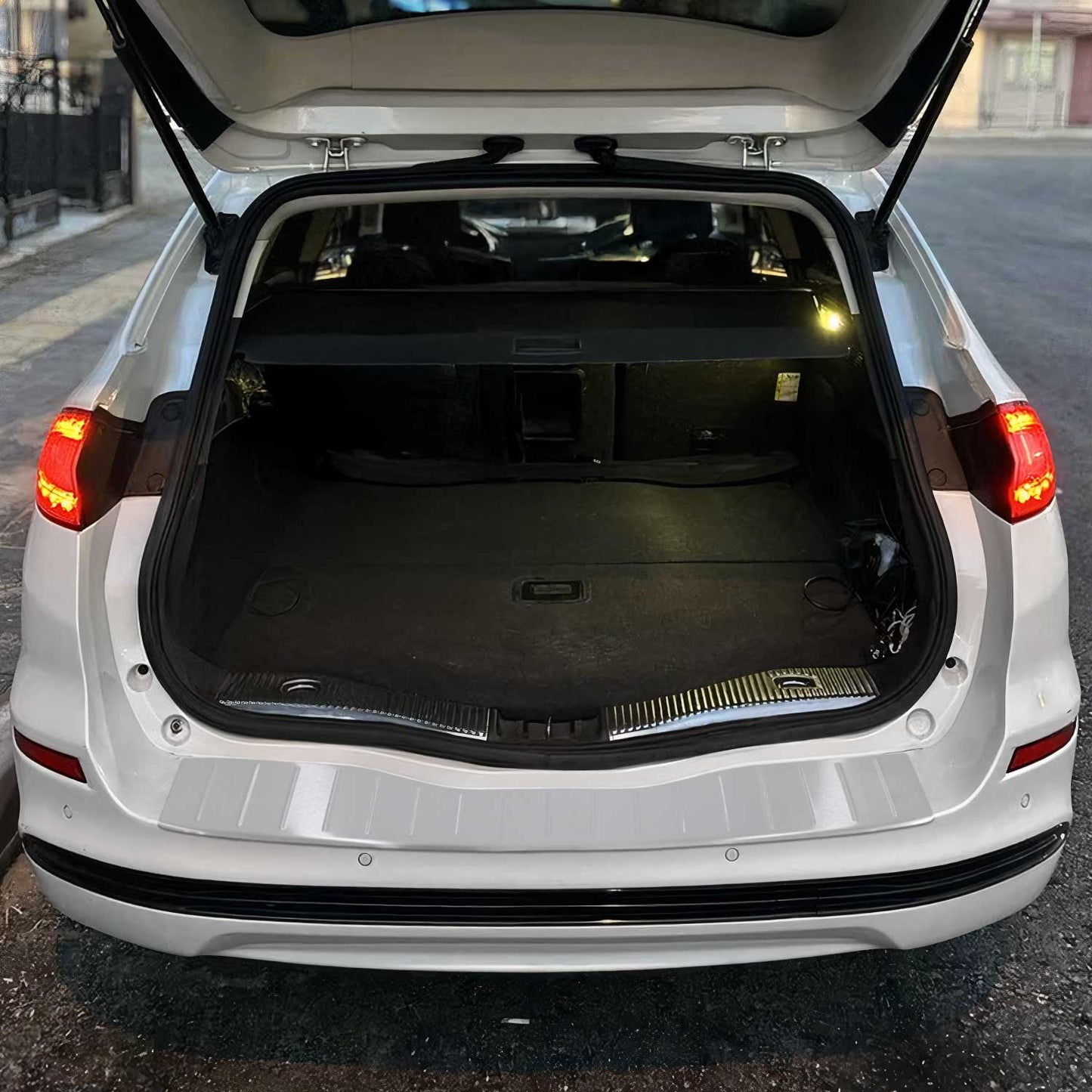 Protecție prag bara de protecție pentru Ford Mondeo 5 Turnier 2015-2024, crom periat