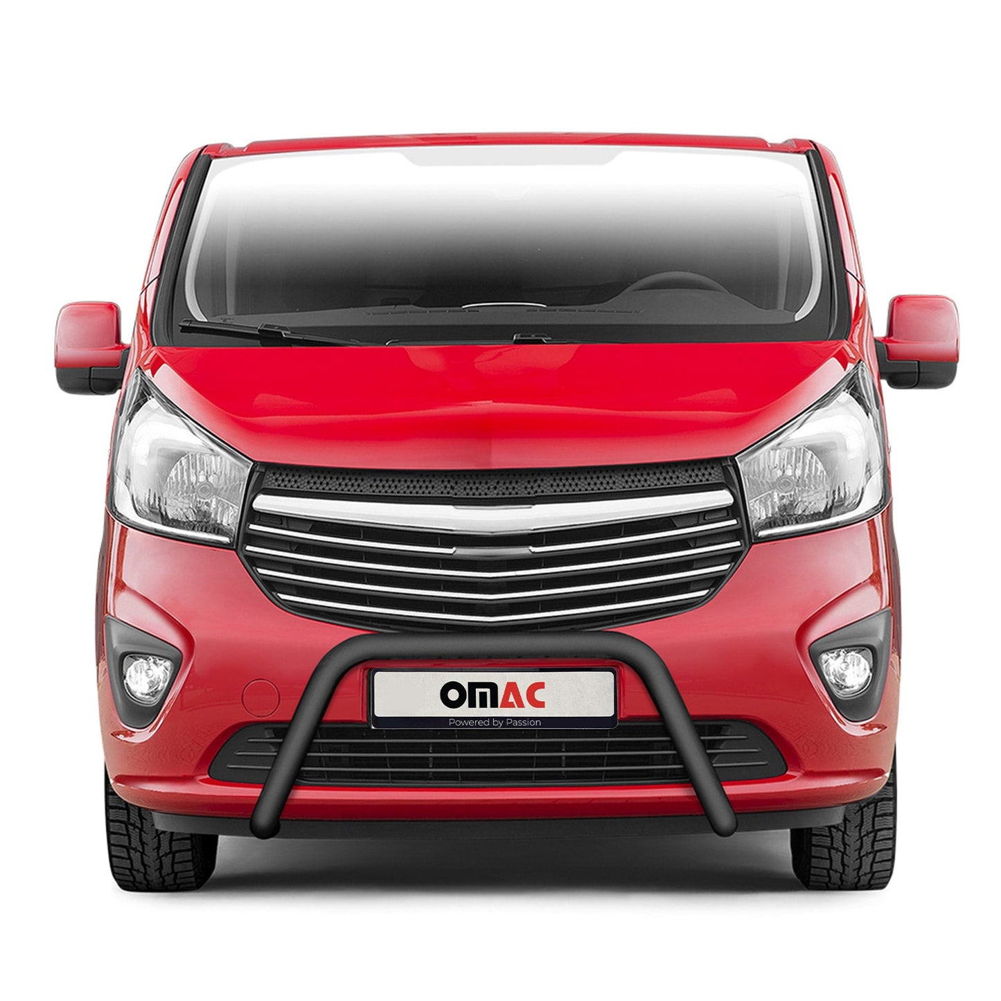 Bară de protecție față pentru Opel Vivaro 2014-2019 cu ABE (omologare de tip germană) Negru oțel