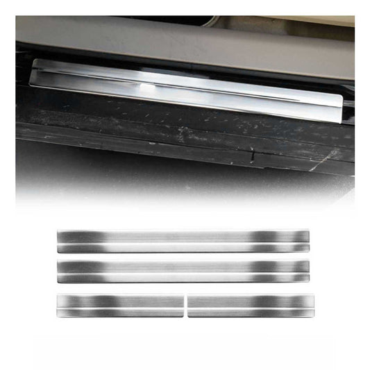 Protecții prag ușă pentru Nissan X-Trail T32 2016-2025, oțel inoxidabil, 4x