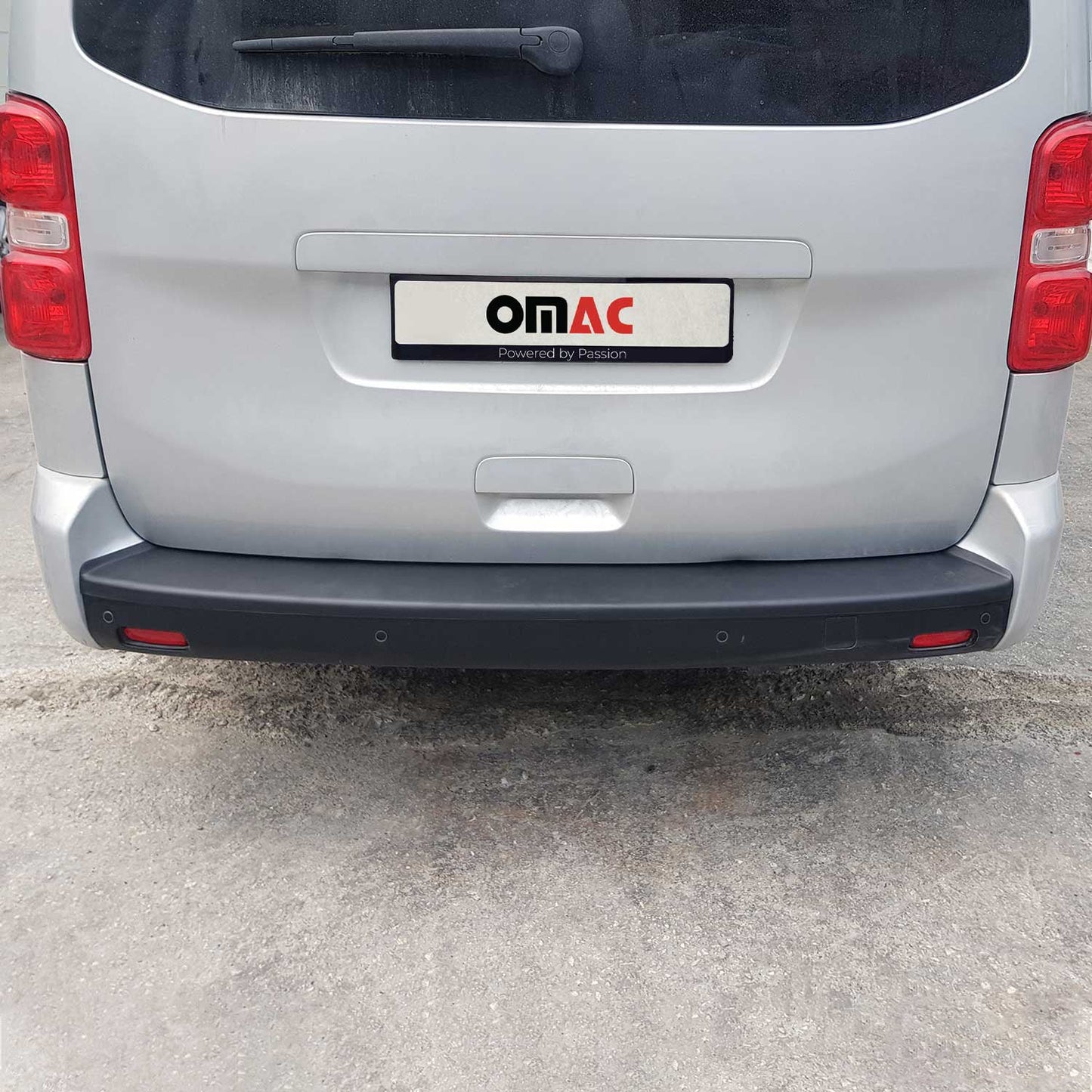 Ladekantenschutz Stoßstange für Opel Zafira Life 2019-2023 Matt Schwarz ABS L3