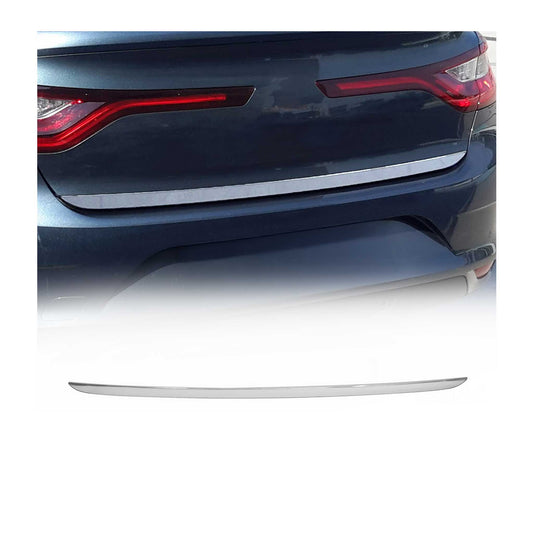Kofferraumleiste Heckklappe Leiste für Renault Megane 2015-2020 Edelstahl Chrom