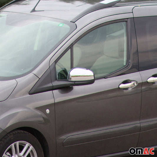 Capac oglindă spate crom ABS pentru Ford Transit/Tourneo Courier I 2014-2018