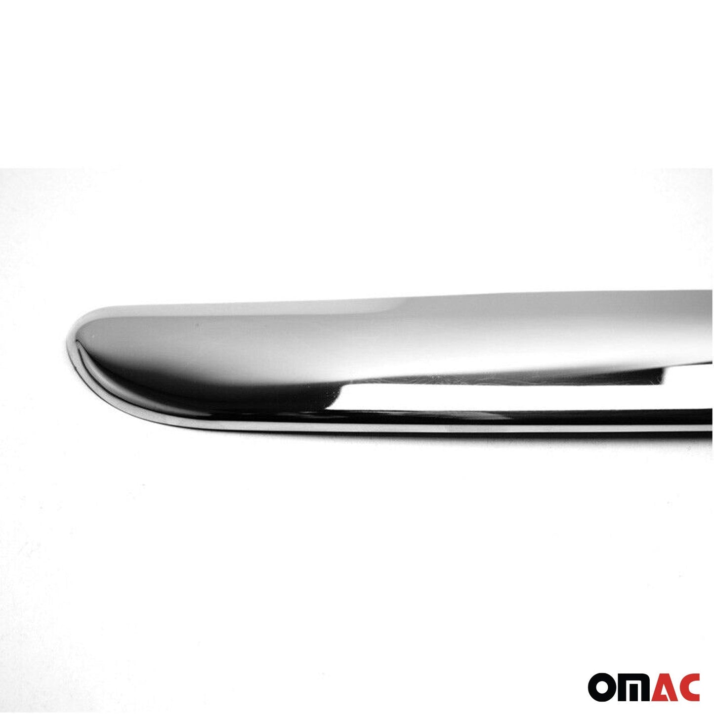 Benzi decorative grilă radiator pentru Peugeot 307 2001-2005, oțel inoxidabil, argintiu, 2 bucăți