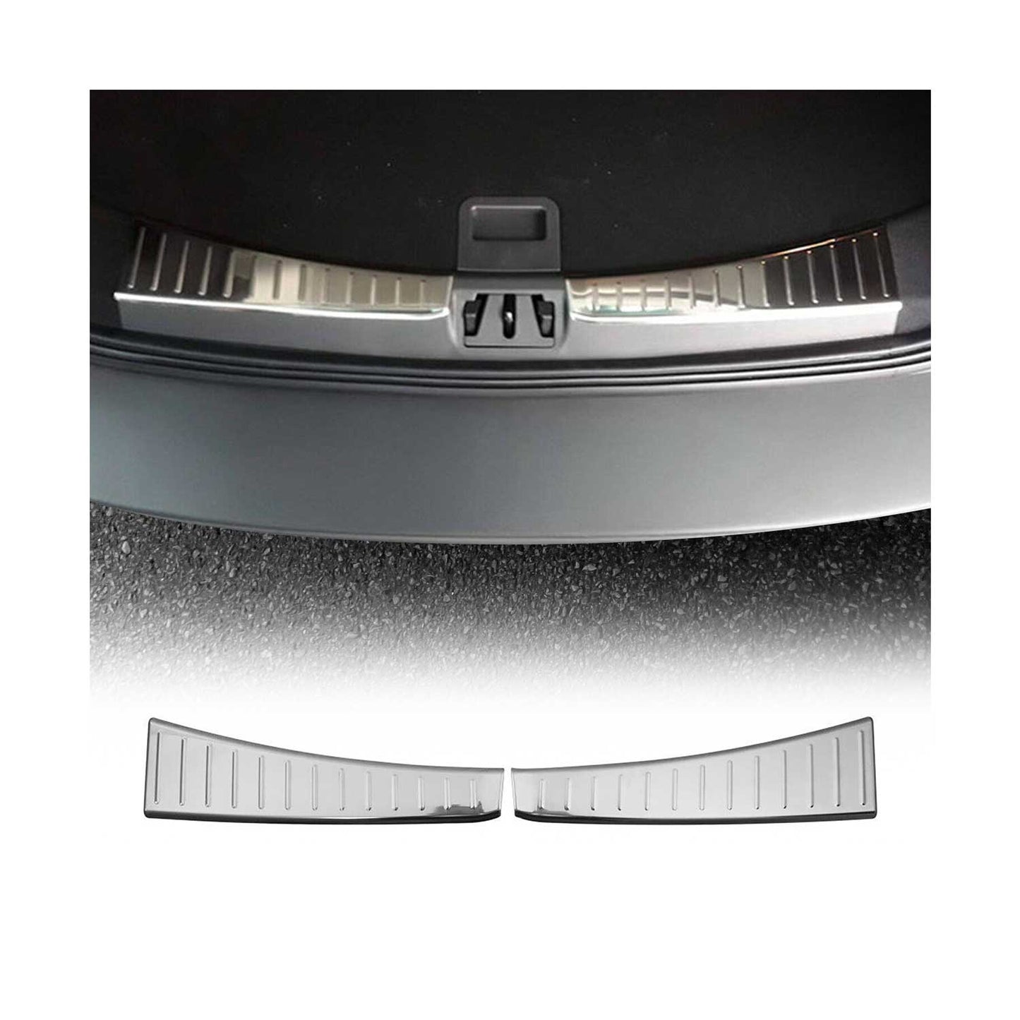 Protecție prag bară de protecție interioară pentru Ford Kuga 2017-2020, oțel inoxidabil, argintiu, set 2 piese